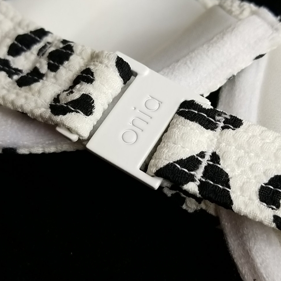 NWT Onia Dalia Printed Pique Top Size M - Picture 5 of 7